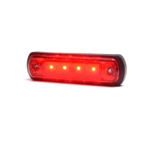 Lampa gabarit LED WAS 1339 12V-24V Rosu