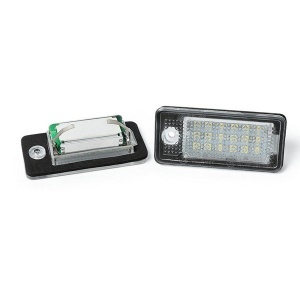 Lampi cu LED Numar Inmatriculare compatibile Audi A6 C6 2005-2009