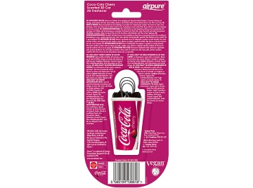 Odorizant pentru mașină AIRPURE Coca Cola Cherry 3D - Img 2