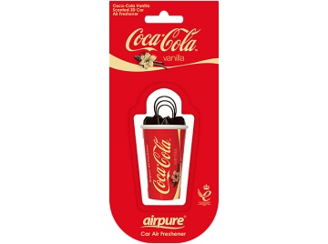 Odorizant pentru mașină AIRPURE Coca Cola Vanilla 3D
