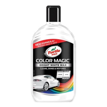 Pasta Polish 3 în 1 Turtle Wax Color Magic Bright White Wax 500ml