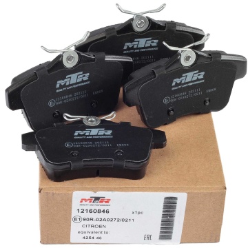 Set Placute Frana Spate MTR compatibile Peugeot 5008 2009-2017