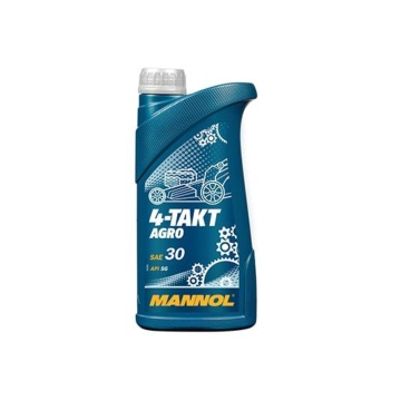 Ulei Motor MANNOL 4-Takt Agro SAE 30 1L – API SL, JASO MA/MA2