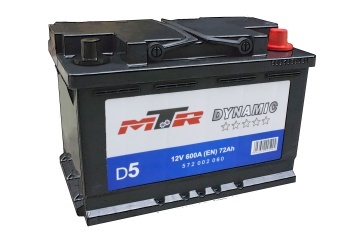 Acumulator Auto MTR Dynamic 12V 72 Ah 600 A