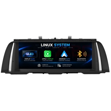 Navigație LINUX dedicată BMW Seria 5 F10 F11 2011-2017, 10.25", QLED, Apple CarPlay & Android Auto Wireless