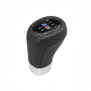 Nuca Schimbator Piele Perforata compatibila BMW Seria 3 5 Trepte Model Sport