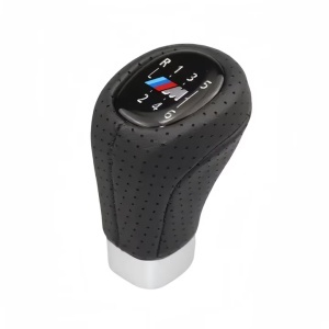 Nuca Schimbator Piele Perforata compatibila BMW X1 E84 2009-2015 6 Trepte Model Sport