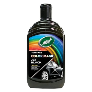 Pasta Polish 3 în 1 Color Magic Jet Black Wax Turtle Wax 500ml