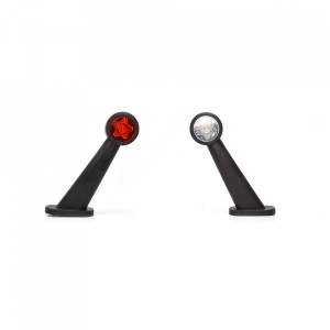 Lampa Gabarit WAS cu LED 12V 24V Alb Rosu Stanga