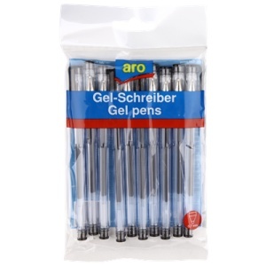 Pix cu gel albastru Aro – set 10 bucăți