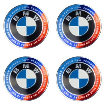 Set 4 Capace Centrale Jante compatibile BMW diametru 56mm model Aniversar 2