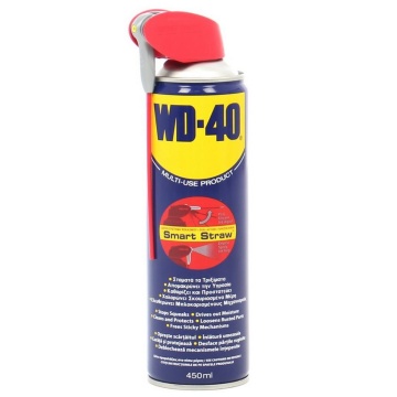 Spray Multifunctional WD-40 Smart Straw 450 ml – lubrifiere precisă și protecție completă