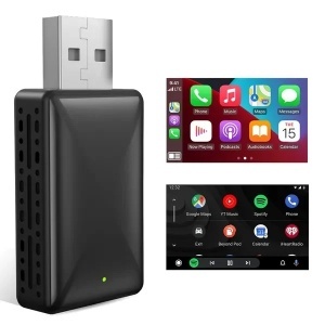 Adaptor Wireless 2 in1 Apple CarPlay Android Auto - Img 2