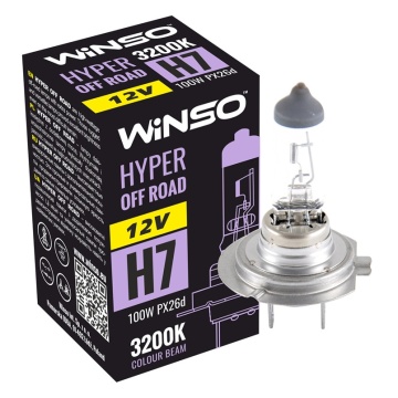 Bec Halogen Winso Hyper Off-Road H7 -12V, 100W PX26d ● 3200K