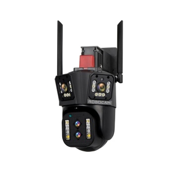 Camera de Supraveghere WIFI 8K, 12MP, Zoom 10X, 4 lentile, 3 ecrane