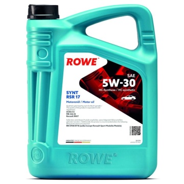 Ulei Motor 5W30 ROWE HIGHTEC SYNT RSR 17 5L – Renault RN17, ACEA C3