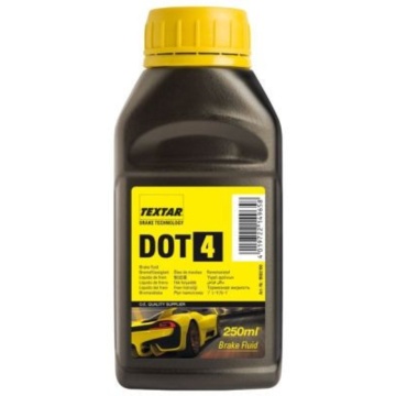 Lichid de frână Textar DOT 4 250 ml – fluid hidraulic pentru frânare sigură și stabilă