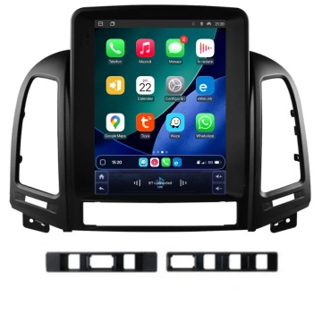 Navigatie CLARION Tip Tesla Hyundai Santa Fe IX45 2006-2012 9.7 inch 4GB 64GB 8 Core 4G - Img 3