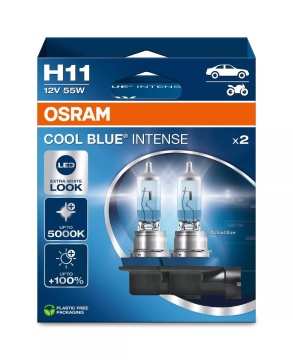 Set Becuri Osram H11 Cool Blue Intense Next Gen 55W