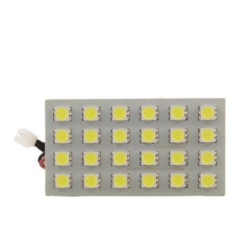 Placă LED SMD 65x35mm 12V CARGUARD – 480lm – W5W C5W BA9S - Img 2