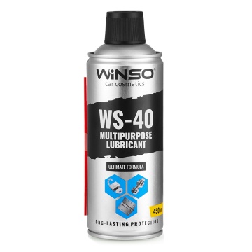 Spray Lubrifiant multifuncțional WINSO WS-40 450 ml – protecție, lubrifiere și întreținere pentru componente mecanice