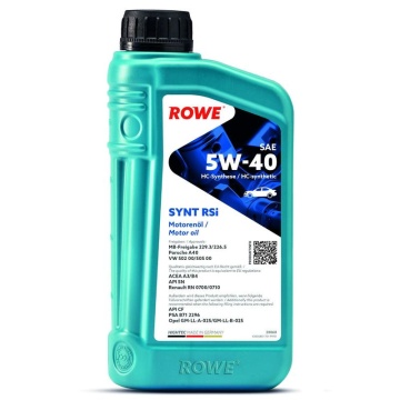 Ulei Motor 5W40 ROWE HIGHTEC SYNT RSI 1L – A3/B4, VW 502.00, MB 229.3, Porsche A40