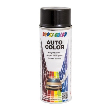 Vopsea Spray Auto Dacia Logan Negru Nacre Metalizată Dupli-Color 350Ml