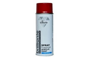 Vopsea Spray Rosu Pentru Etriere Frane (RAL 3002) 400ml Brilliante