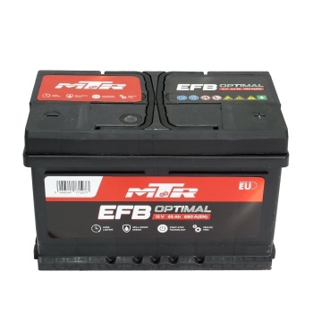 Acumulator turisme MTR EFB [START-STOP] 65 Ah 680A