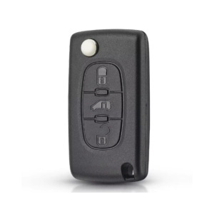 Carcasa Cheie Contact 3 Butoane Compatibila Peugeot 307 fara Locas Baterie