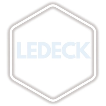 Lumină LED Hexagonală Profesională Aluminiu– 1 Modul 105x120CM – Service Auto, Detailing, Ateliere, Spații Comerciale