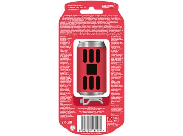 Odorizant pentru mașină AIRPURE Fanta Strawberry Cutie 3D - Img 2