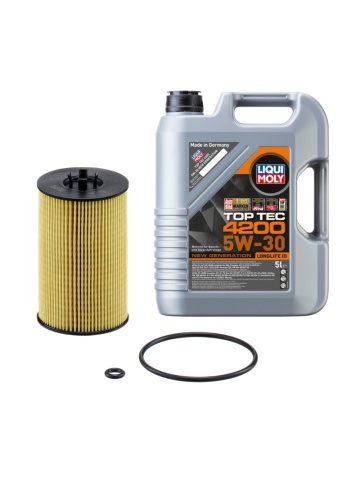 Pachet Revizie Seat Toledo 2015-2019 Diesel Ulei Liqui Moly TopTec 4200 5W30 5L si Filtru Ulei Mann