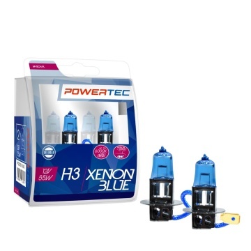 Set Becuri Powertec H3 Xenon Blue
