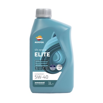 Ulei motor Repsol ELITE Competición 5W-40 1L – performanță premium pentru motoare pe benzină și diesel