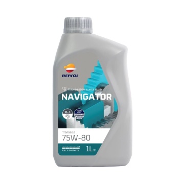 Ulei transmisie manuală REPSOL Navigator Transaxle 75W-80 1L – ulei sintetic pentru cutii de viteze manuale și transaxle