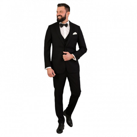 Costum la comanda 3 piese, stofa Vitale Barberis Canonico