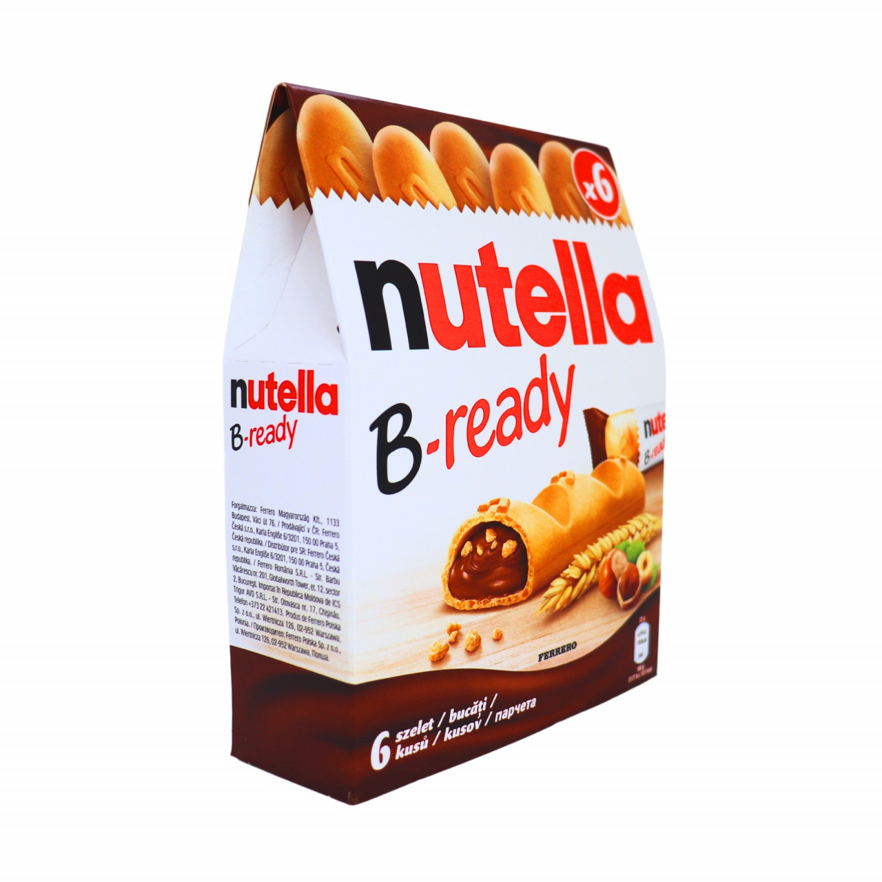 Nutella Go B-Ready Snack Packs - Assorted Hazelnut Chocolate Spread Treats Selection