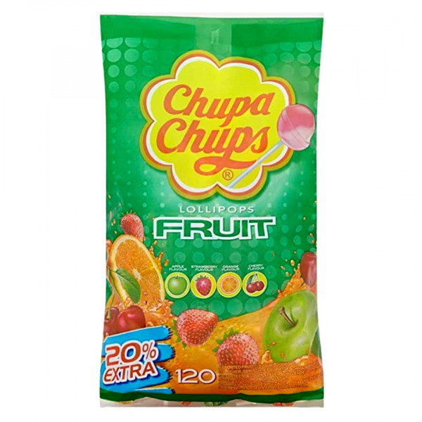 Acadele Chupa Chups cu fructe, 120 buc