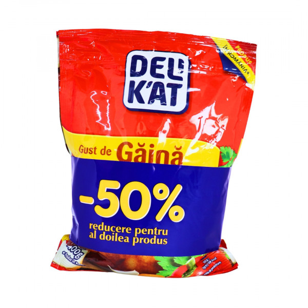 Baza pentru mancaruri cu gaina Delikat Promo 2x 400 g