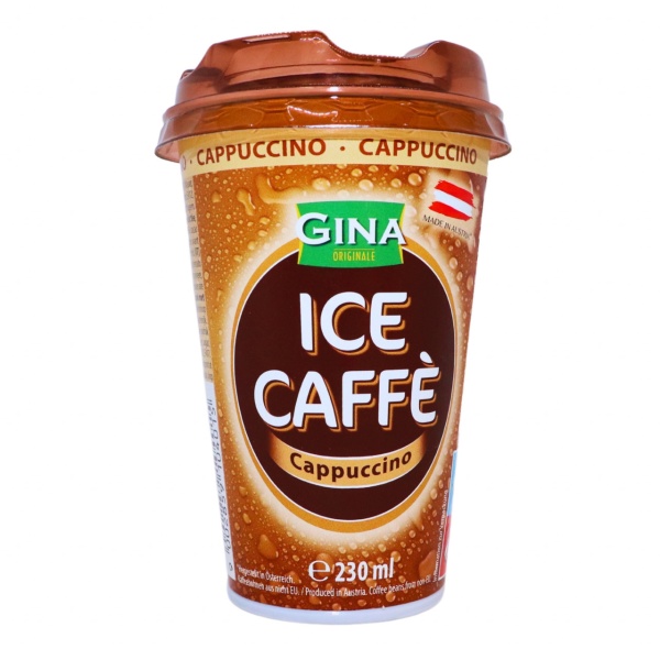 Cafea cappuccino Ice Caffe Gina 230 ml, 10 buc