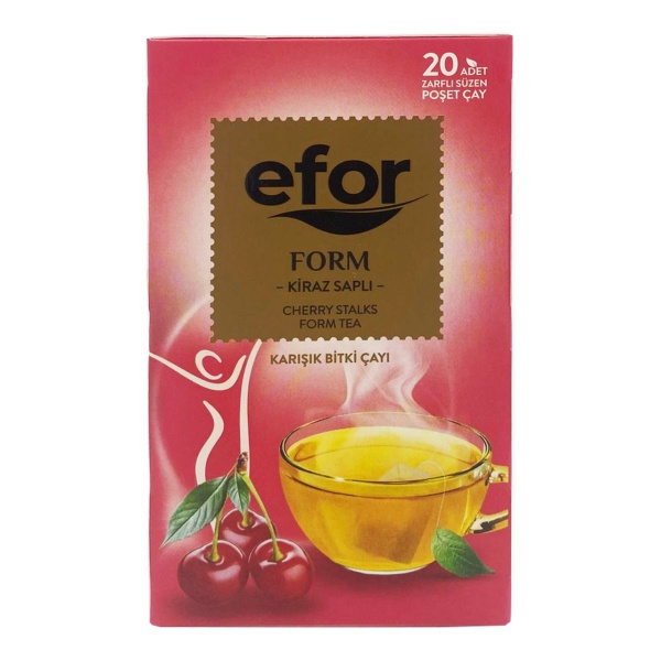 Ceai cozi de cirese Efor 20 pliculete, 40 g