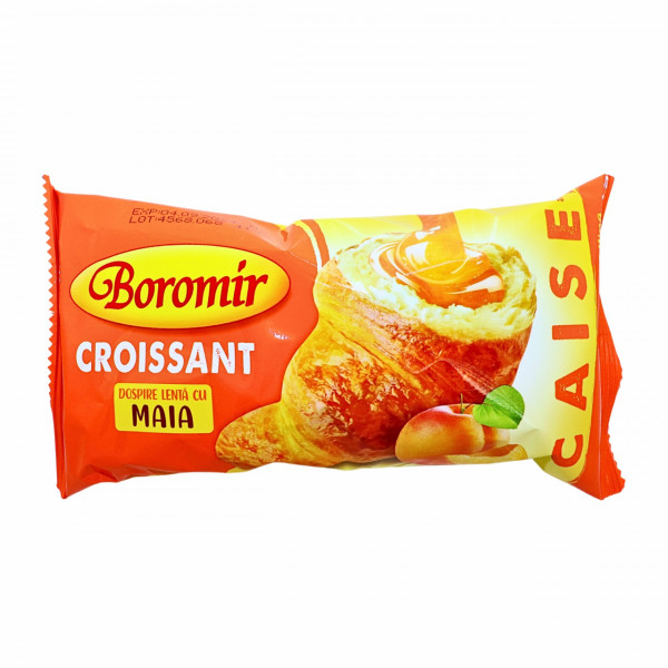 Croissante cu crema de caise Boromir 60 g, 30 buc