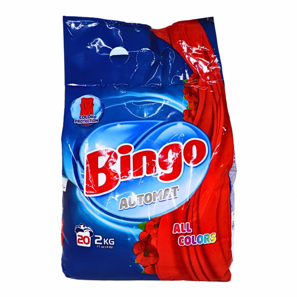 Detergent automat Bingo Color Protection 2 kg, 20 spalari