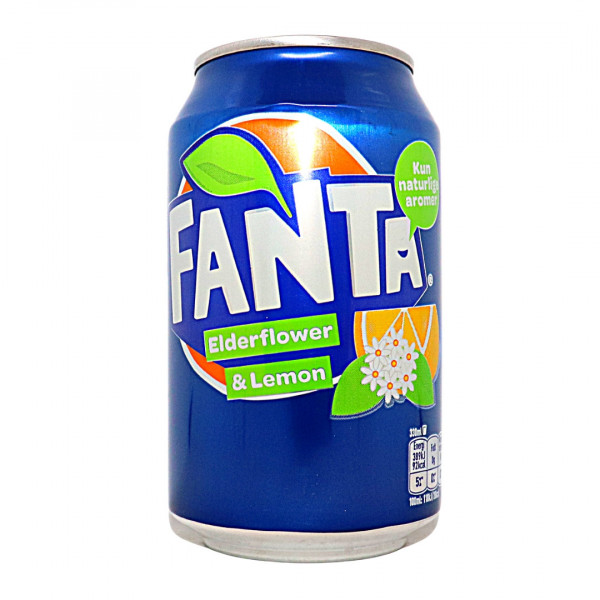 Fanta lamaie si soc doza 330 ml, 24 buc