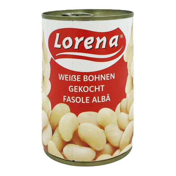 Fasole alba la cutie Lorena 800 g
