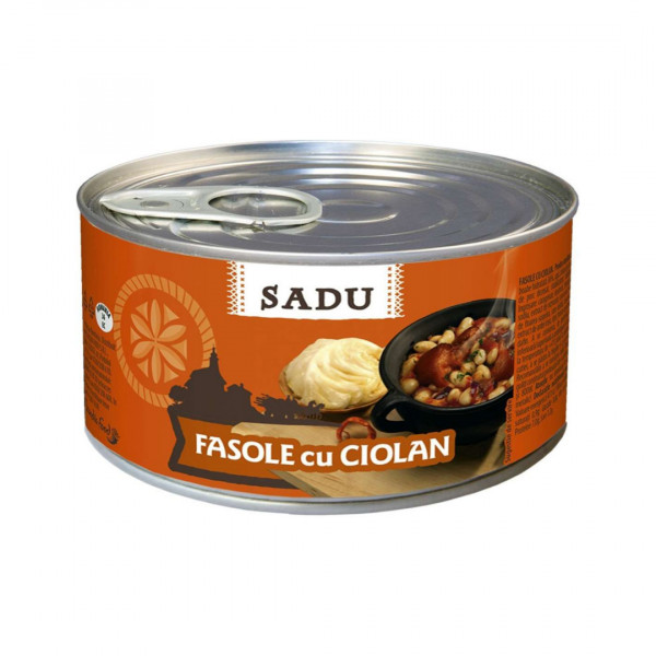 Fasole cu ciolan Sadu 400 g