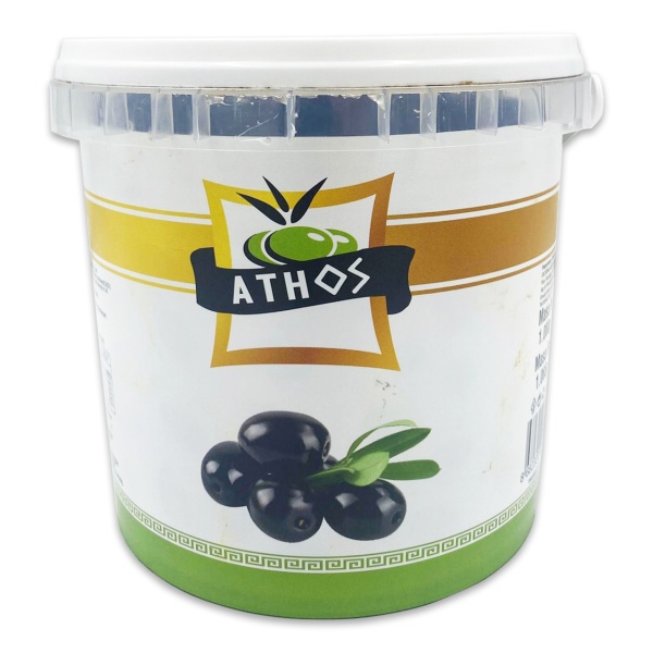 Masline naturale negre Athos, 1 kg