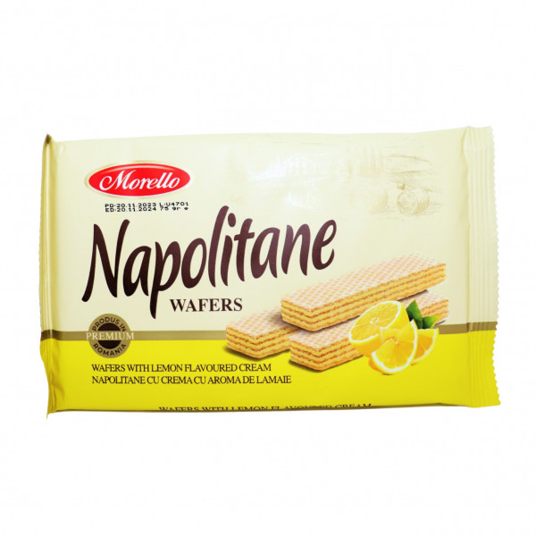 Napolitane crema lamaie Morello 70 g