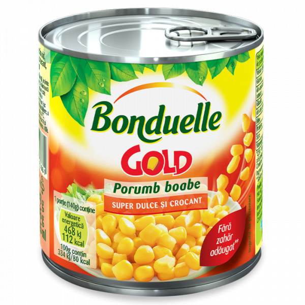 Porumb boabe Gold Bonduelle 425 ml